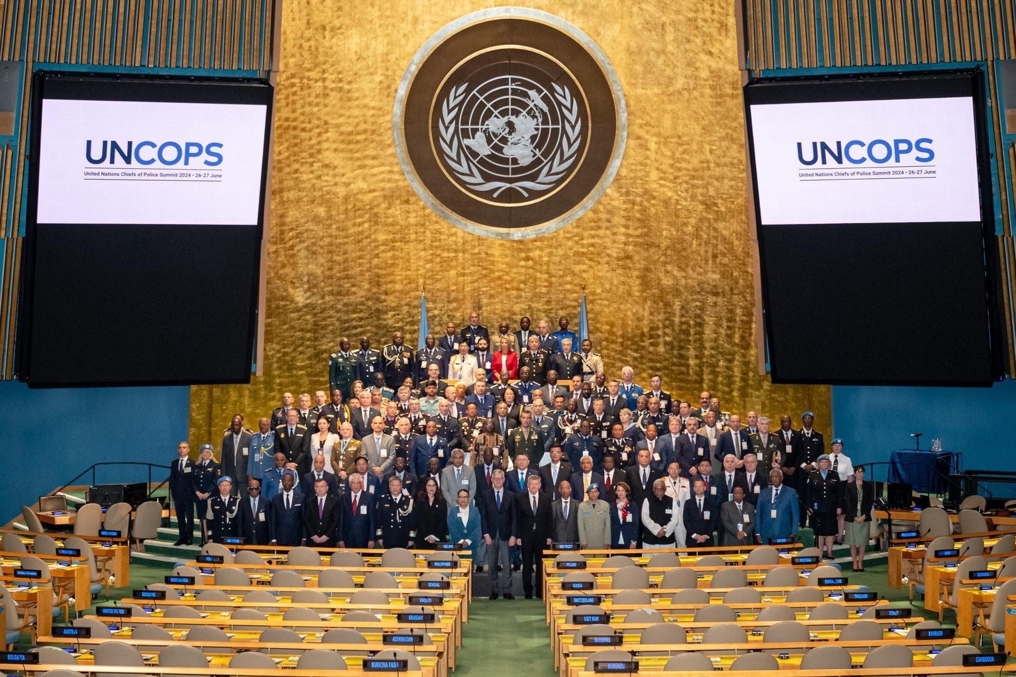 The UAE-sponsored UN Chiefs of Police Summit has begun.