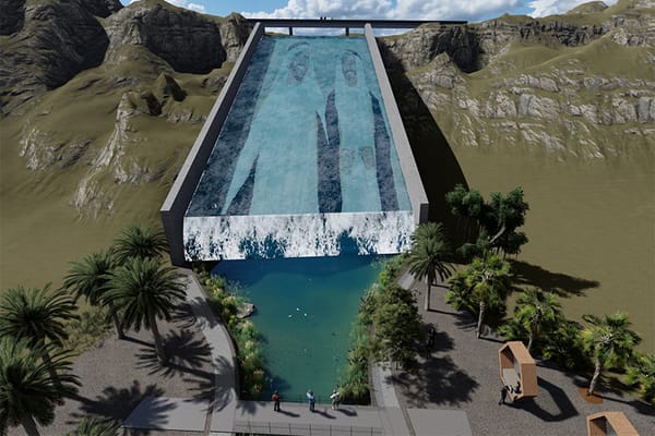 The sustainable waterfall in Hatta will be opening soon as a new attraction